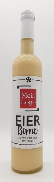EierBirne mit individuellem Etikett 500ml